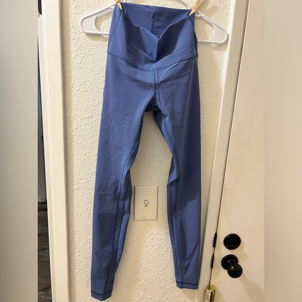 Grey/blue 7/8 lululemons